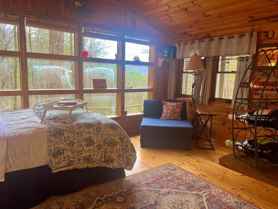Private Mtn Love Shack W/ Fast Wifi, Bbq & View Franklin Kültér fotó