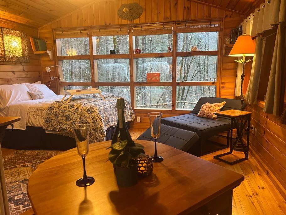 Private Mtn Love Shack W/ Fast Wifi, Bbq & View Franklin Kültér fotó