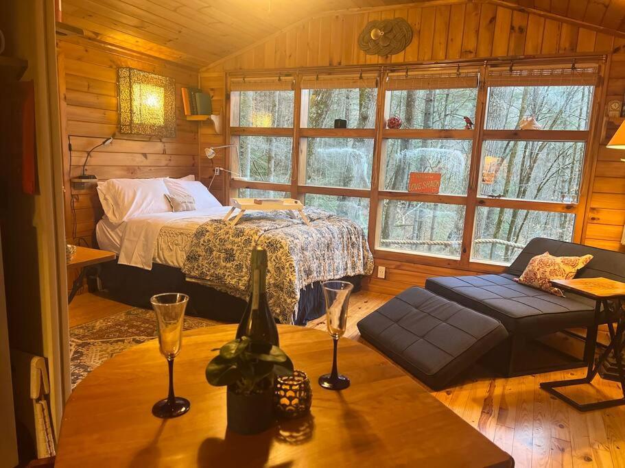 Private Mtn Love Shack W/ Fast Wifi, Bbq & View Franklin Kültér fotó